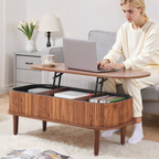 Mesa de centro de 99, 4 cm con tapa elevable | VEVOR