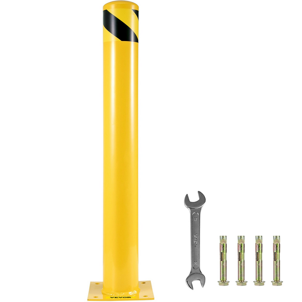 Bolardo de seguridad de 122 x | VEVOR