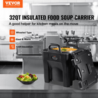 Transportador de alimentos isotérmico | VEVOR