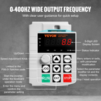 Variador de frecuencia de 7, 5 kW | VEVOR