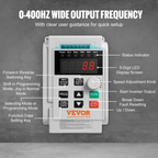 Variador de frecuencia de 5 HP, 4 kW | VEVOR
