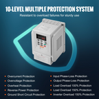 Variador de frecuencia de 5 HP, 4 kW | VEVOR