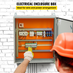 Caja eléctrica, 24'' x 24'' x 8'', caja exterior NEMA | VEVOR