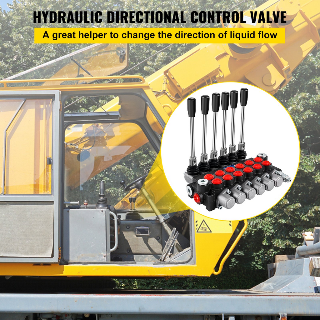 Válvula de control direccional hidráulica | VEVOR