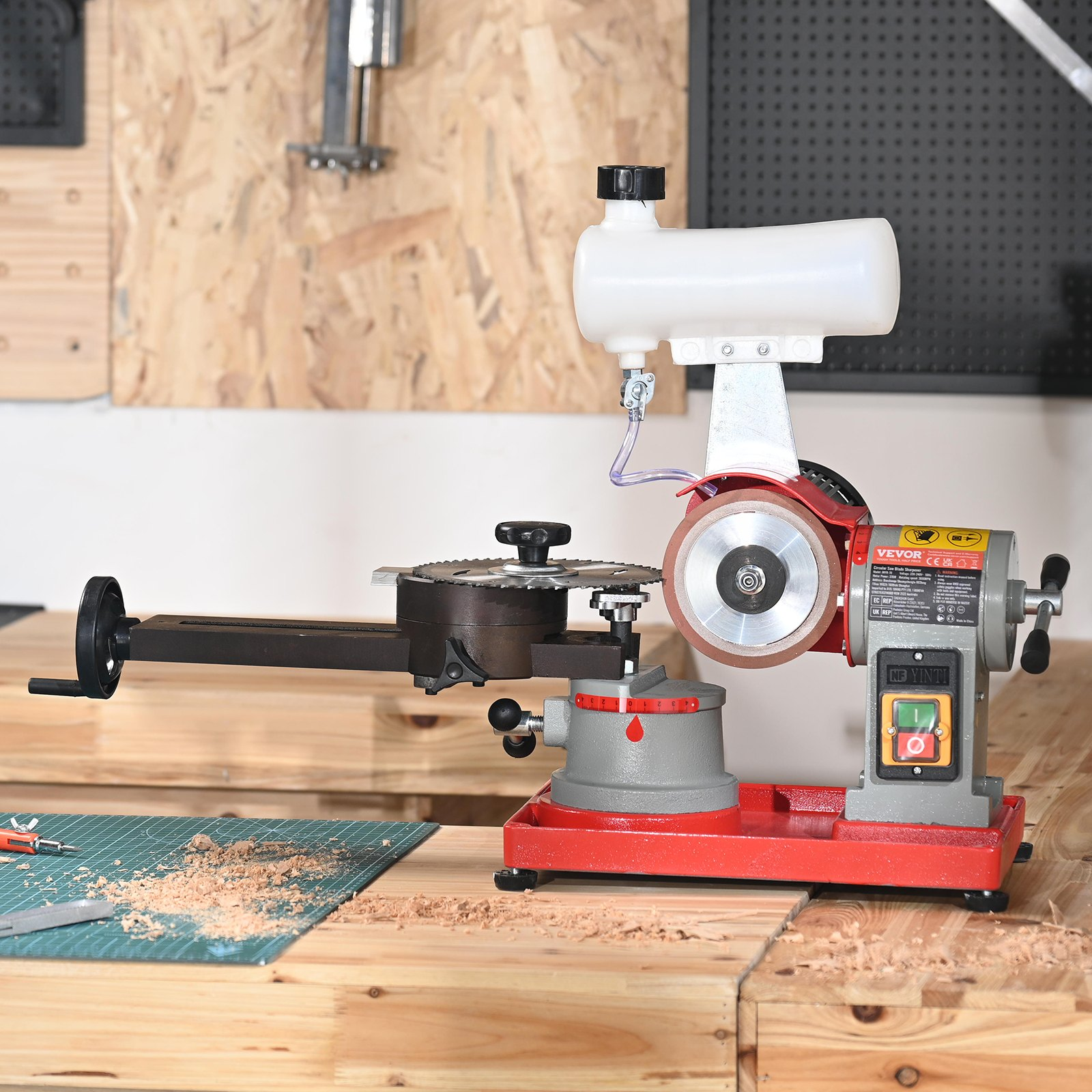 Afilador de hojas de sierra circular 370 W con inyección | VEVOR