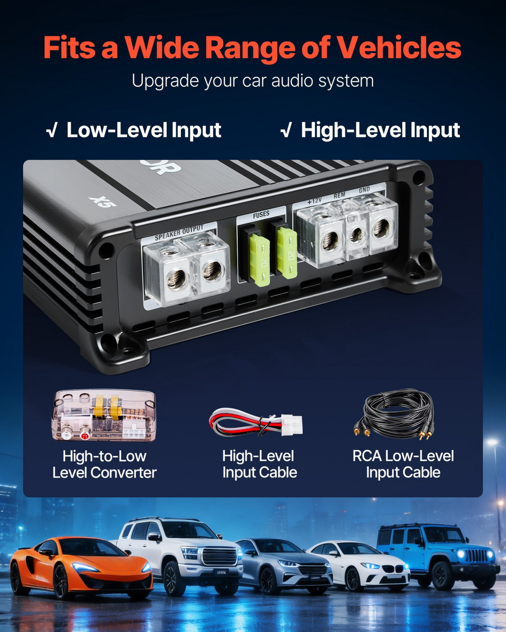 Paquete de subwoofer de 12 pulgadas, 490 W RMS | VEVOR