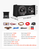 Paquete de subwoofer de 12 pulgadas, 490 W RMS