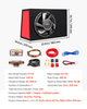 Paquete de subwoofer de 12 pulgadas, 245 W RMS
