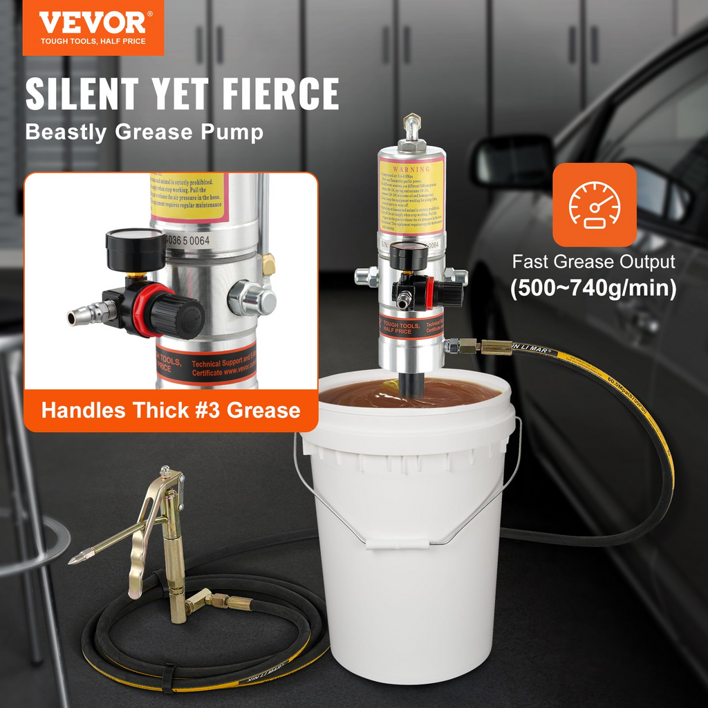 Bomba de grasa | VEVOR