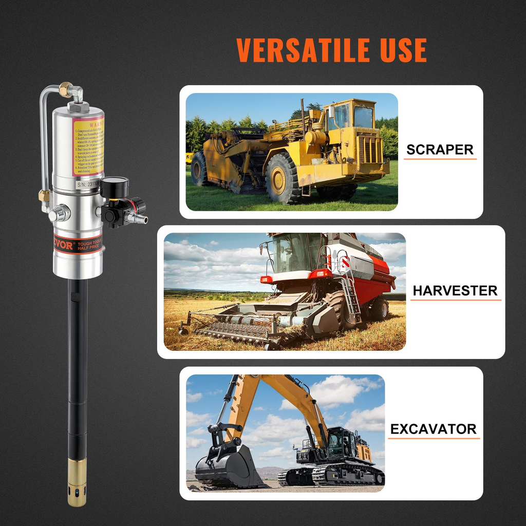 Bomba de grasa | VEVOR