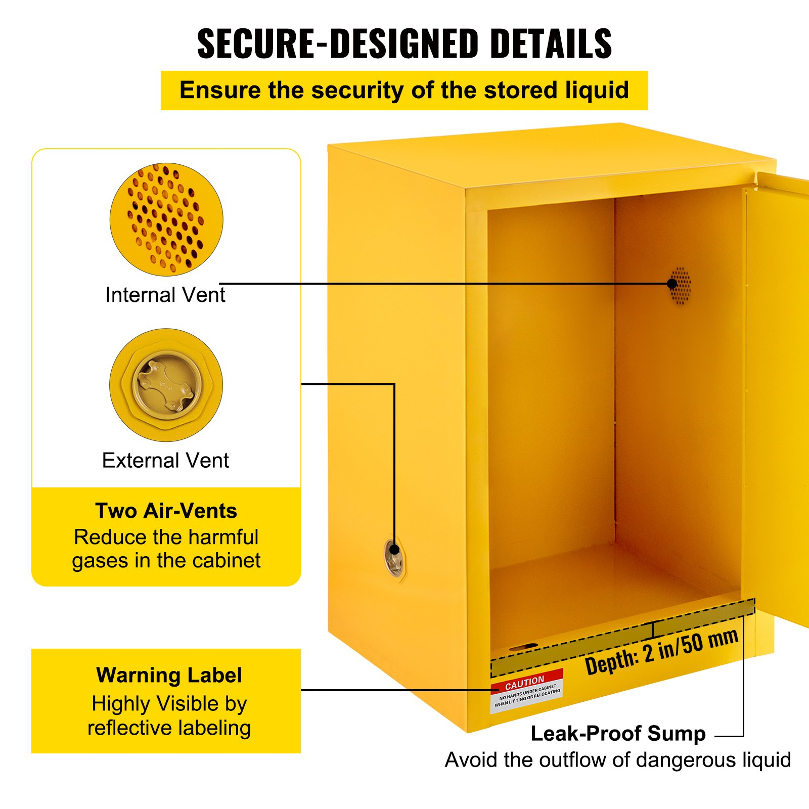 VMiniatura del producto Armario de seguridad | VEVOR