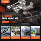 Kit de bocinas de tren | VEVOR
