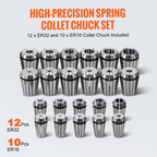 Juego de portaherramientas CAT40 ER 16/32, 35 piezas | VEVOR