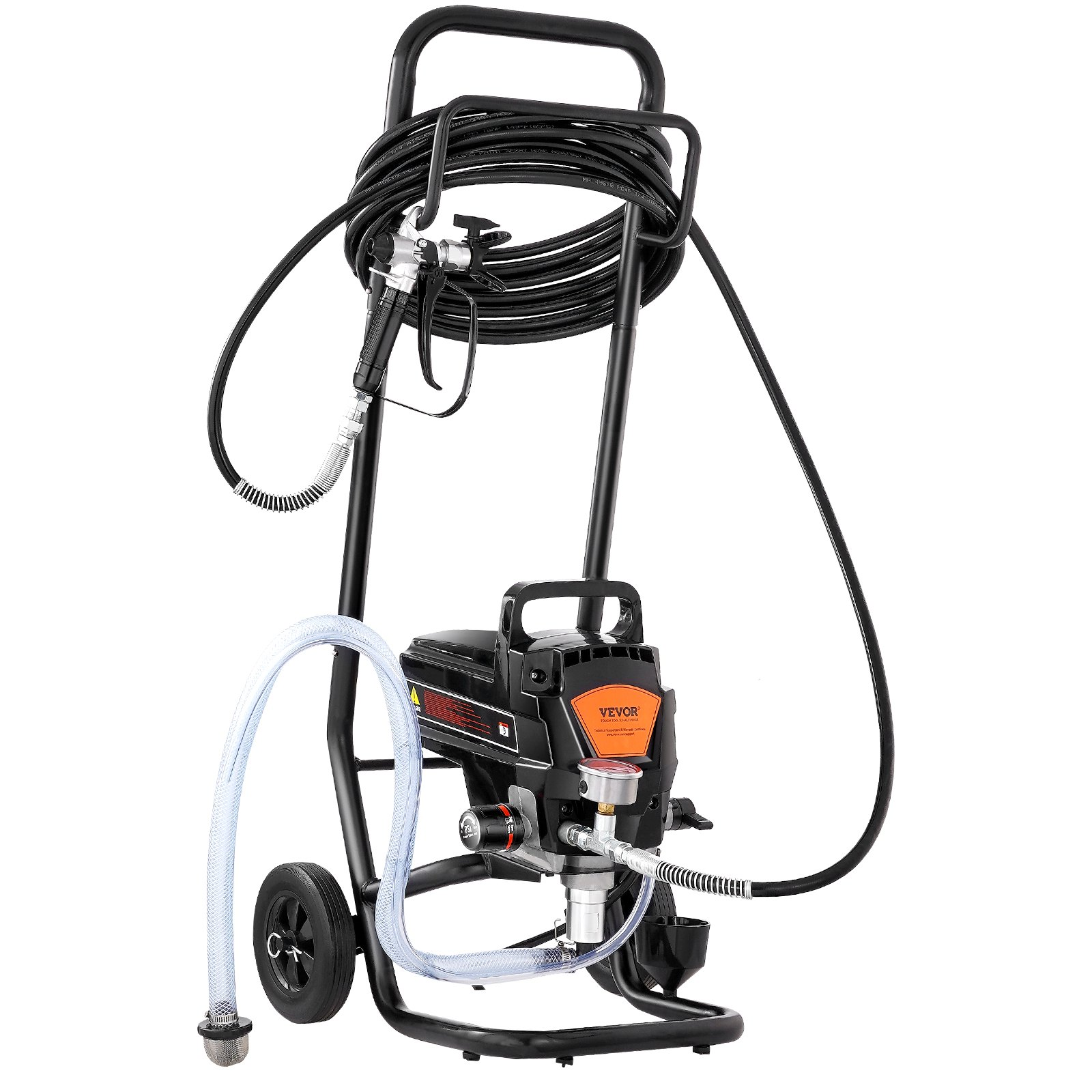 Pulverizador de pintura sin aire con soporte, 950 W | VEVOR