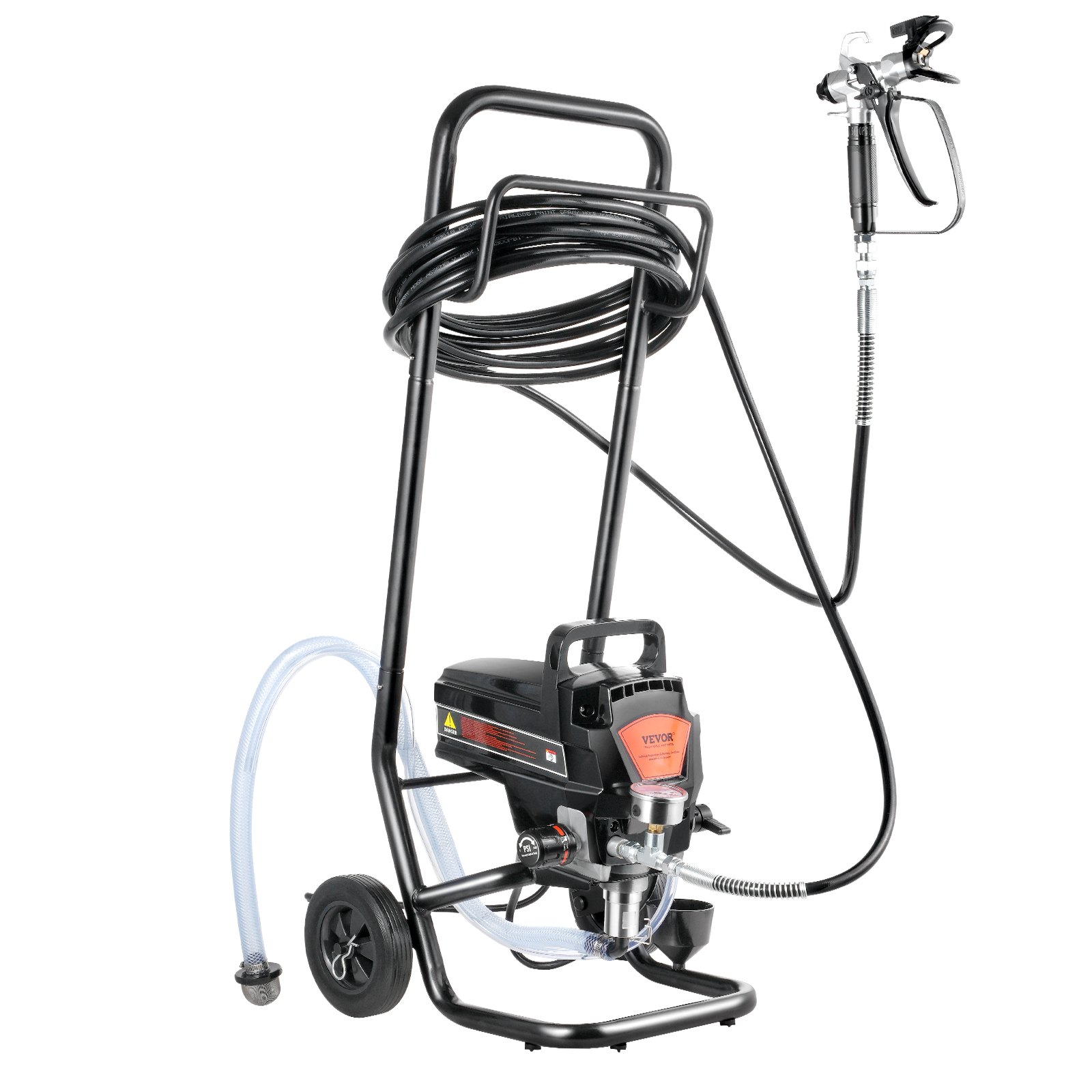 Pulverizador de pintura sin aire con soporte, 950 W | VEVOR