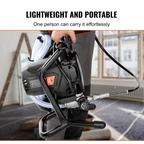 Pulverizador de pintura sin aire con soporte, 3000 PSI | VEVOR