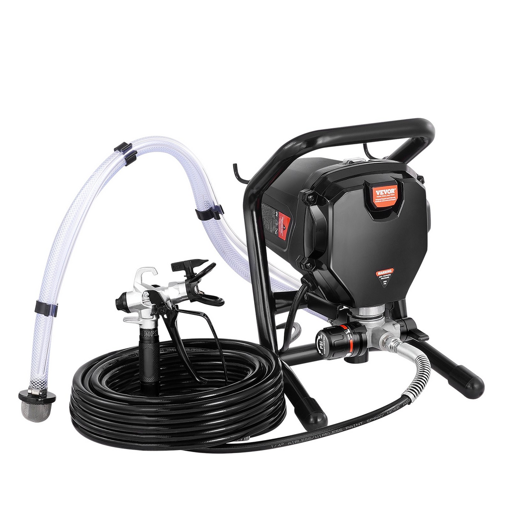 Pulverizador de pintura sin aire con soporte, 3000 PSI | VEVOR