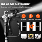 Pulverizador de pintura sin aire de 950 W con soporte