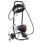 Pulverizador de pintura sin aire de 750 W con soporte