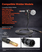 Pistola de soldadura de 150 amperios con cable de 6 metros | VEVOR