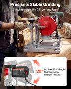 Afilador de hojas de sierra circular, 3800 RPM | VEVOR