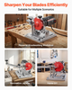 Afilador de hojas de sierra circular, 3800 RPM