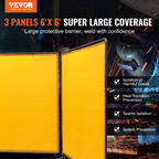 Pantalla de soldadura con marco, 1, 83 m x | VEVOR