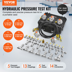 Kit de prueba de presión hidráulica | VEVOR