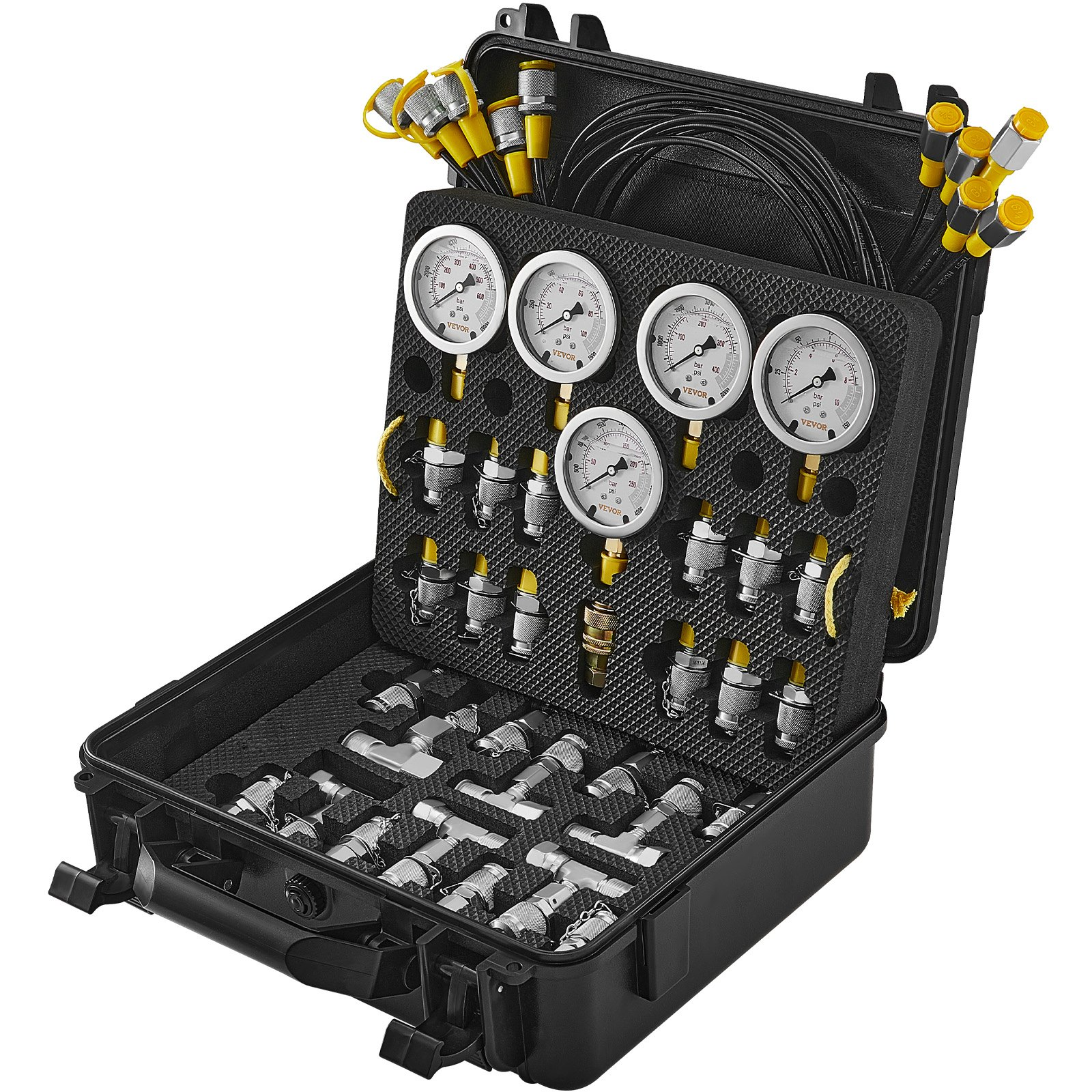 Kit de prueba de presión hidráulica | VEVOR