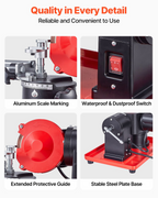 Afilador de hojas de sierra circular, 370 W | VEVOR