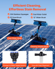 Kit de limpieza de paneles solares, 7, 9 m (26 pies)