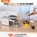 Electric Oil Press Machine | VEVOR
