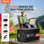 Inversor de onda sinusoidal modificada, 5000 W | VEVOR