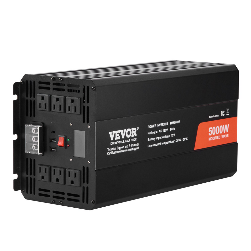 Inversor de onda sinusoidal modificada, 5000 W | VEVOR