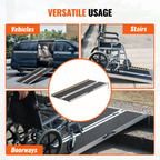 Rampa portátil para silla de ruedas, 1, 5 m (5 pies) | VEVOR