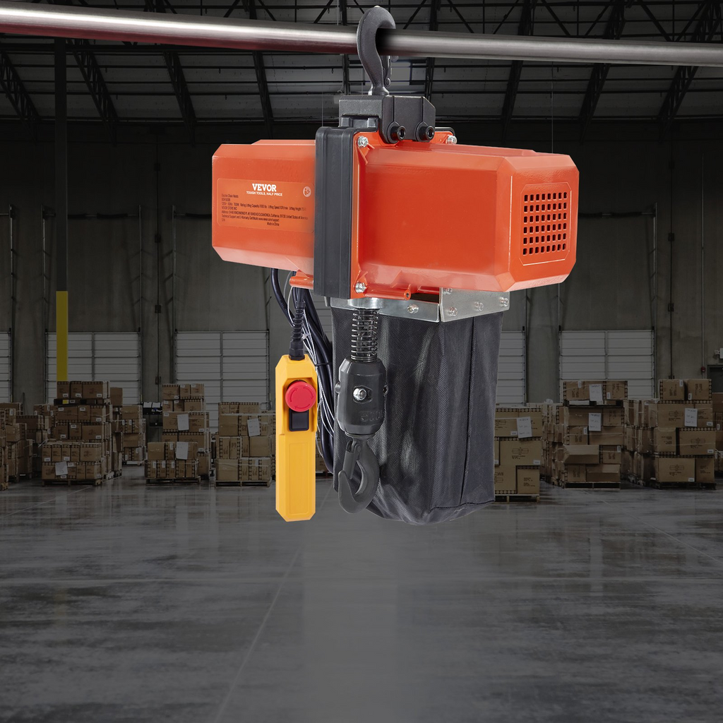 Polipasto eléctrico de cadena de 1100 lbs | VEVOR