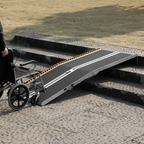 Rampa portátil para silla de ruedas, 2, 44 m (8 pies) | VEVOR