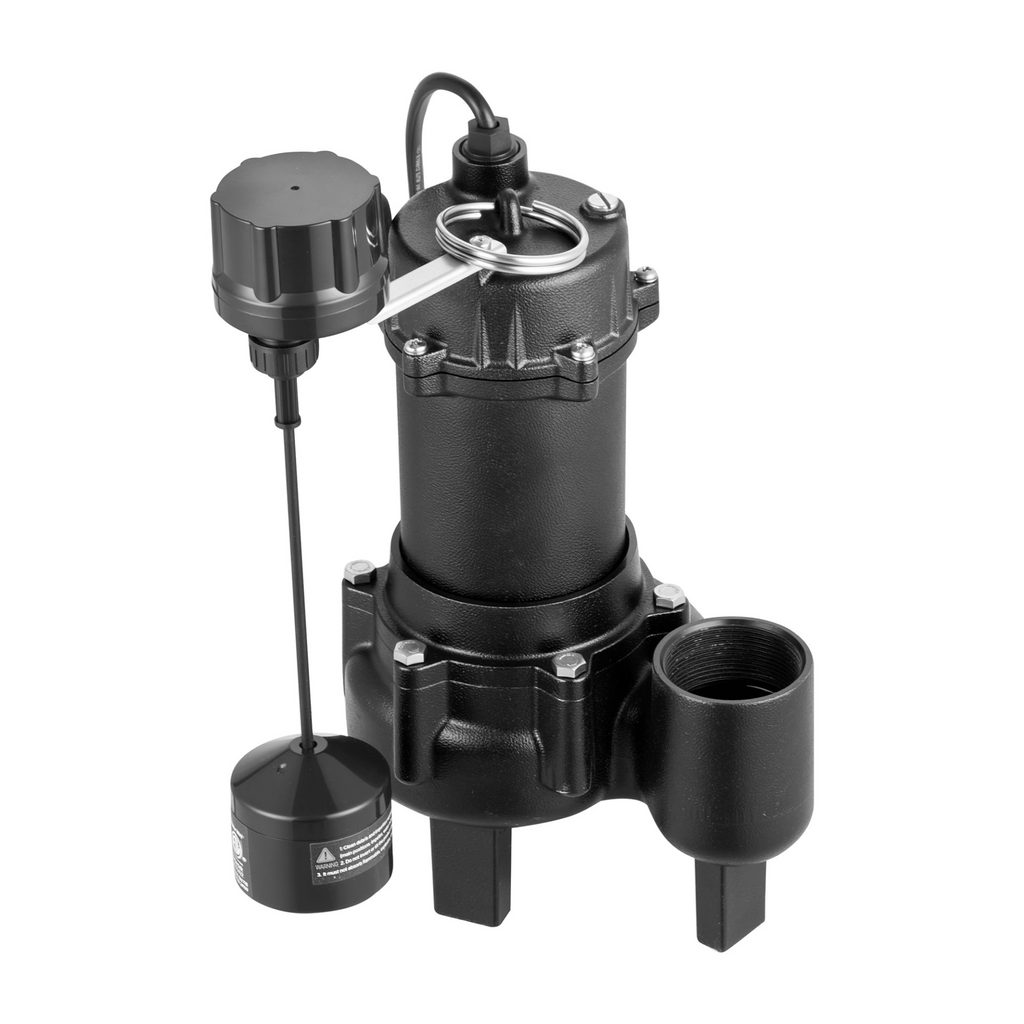 Sistema de bombeo de aguas residuales, 1/2 HP | VEVOR