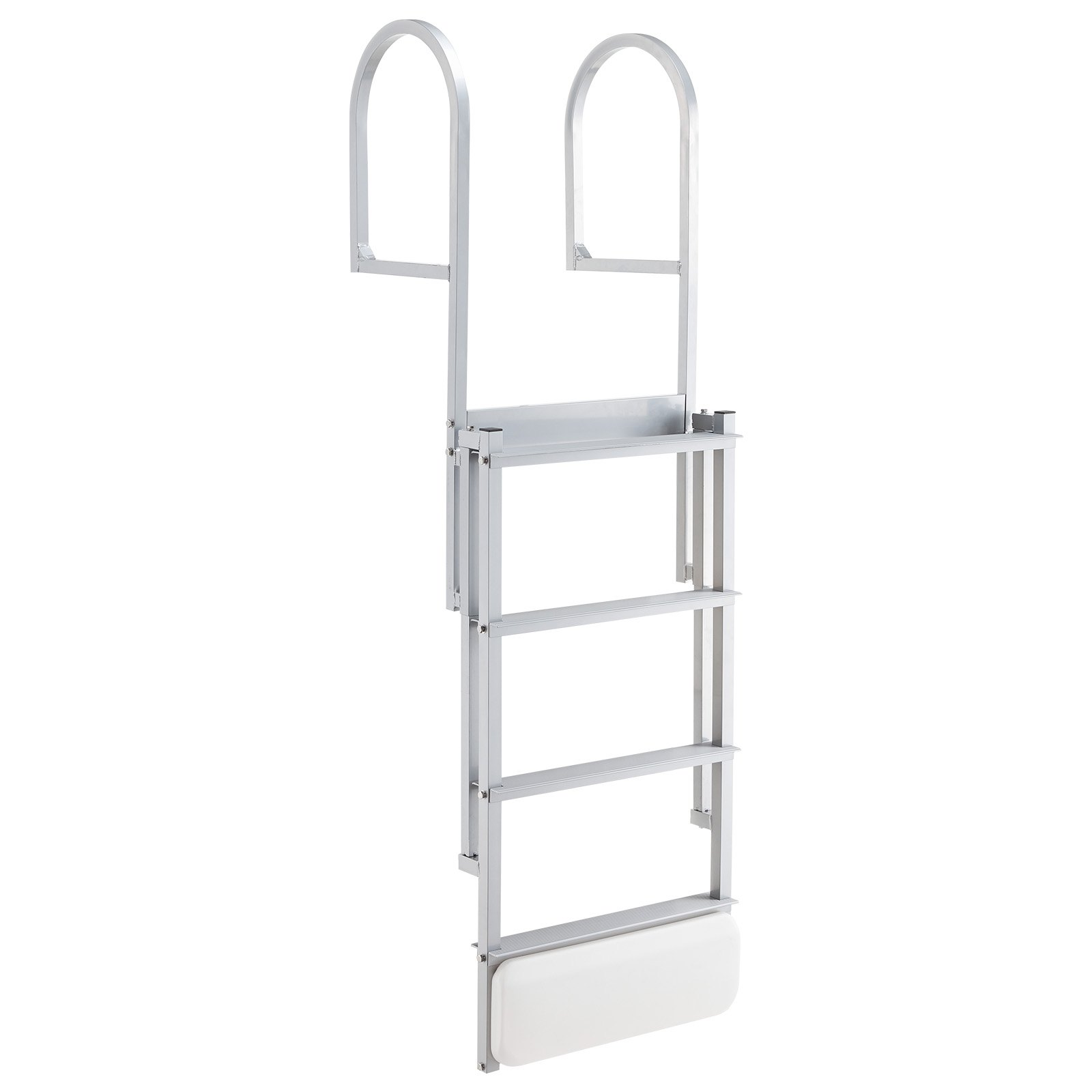 Escalera retráctil para muelle, 4 peldaños