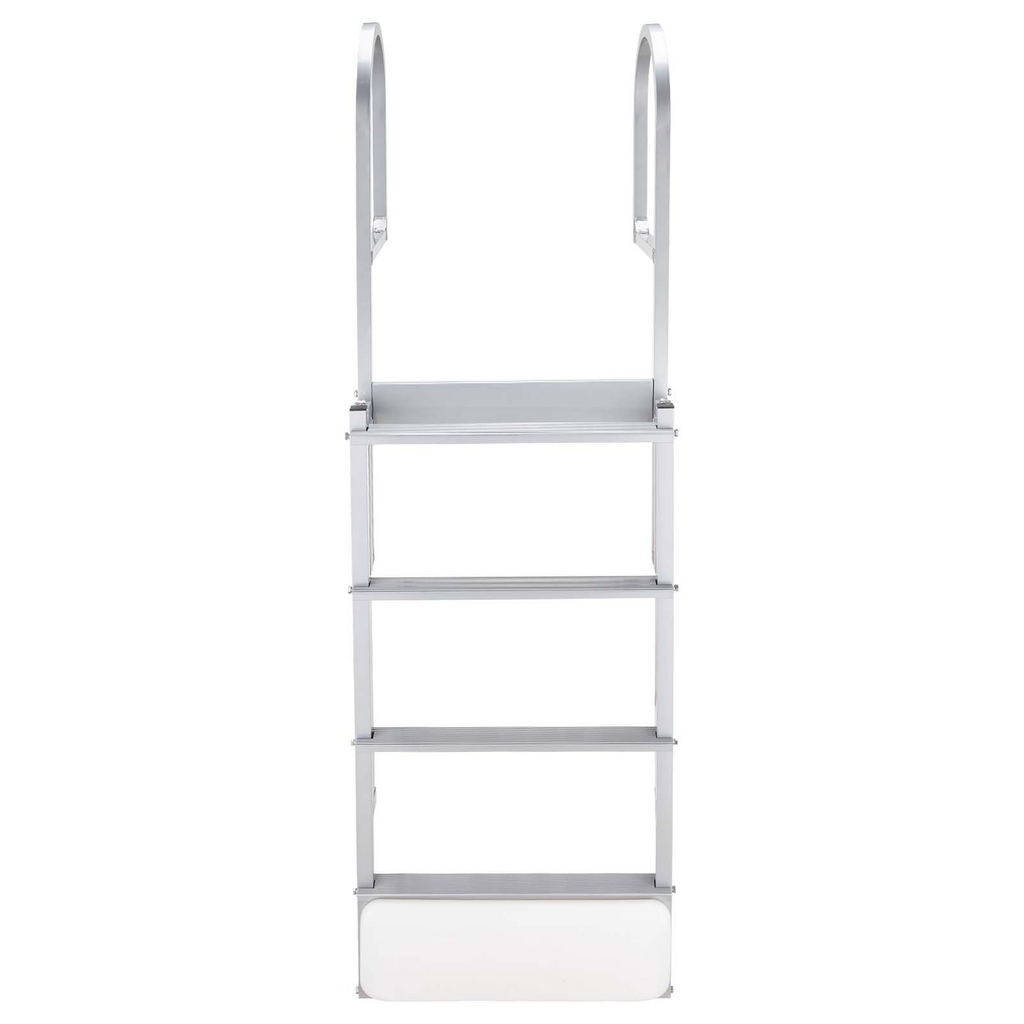 Escalera retráctil para muelle, 4 peldaños
