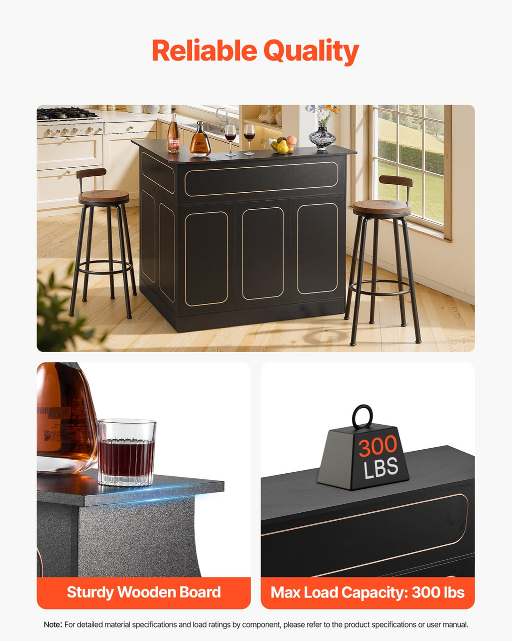 Mueble bar para el hogar | VEVOR