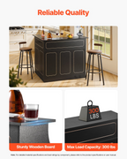 Mueble bar para el hogar | VEVOR