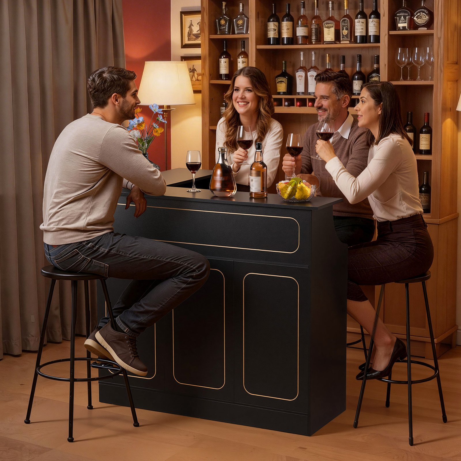 Mueble bar para el hogar | VEVOR