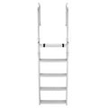 Escalera retráctil para muelle, 5 peldaños