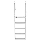 Escalera retráctil para muelle, 5 peldaños