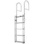 Escalera retráctil para muelle, 5 peldaños