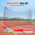 Red de protección Barricade Backstop, 20x10 pies | VEVOR