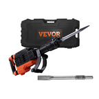 Martillo de demolición de 3500 W, 2 cinceles 1900 BPM | VEVOR