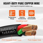 Kit de cable para generador de 50 amperios y caja | VEVOR