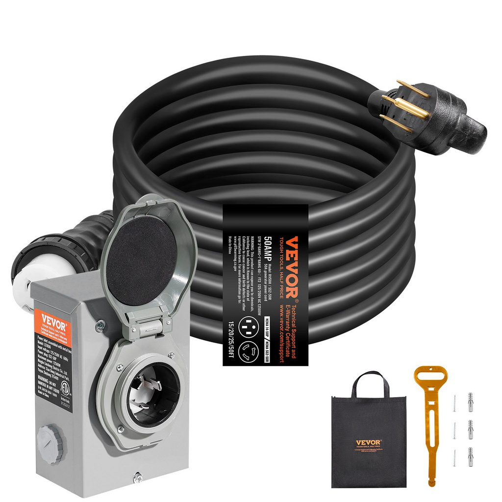 Kit de cable para generador de 50 amperios y caja | VEVOR